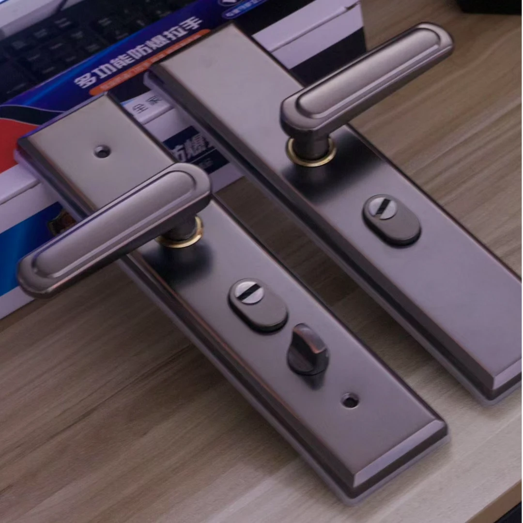 拍1发10 防盗门大门不锈钢拉手/灰色/红古 防盗门拉手 6658