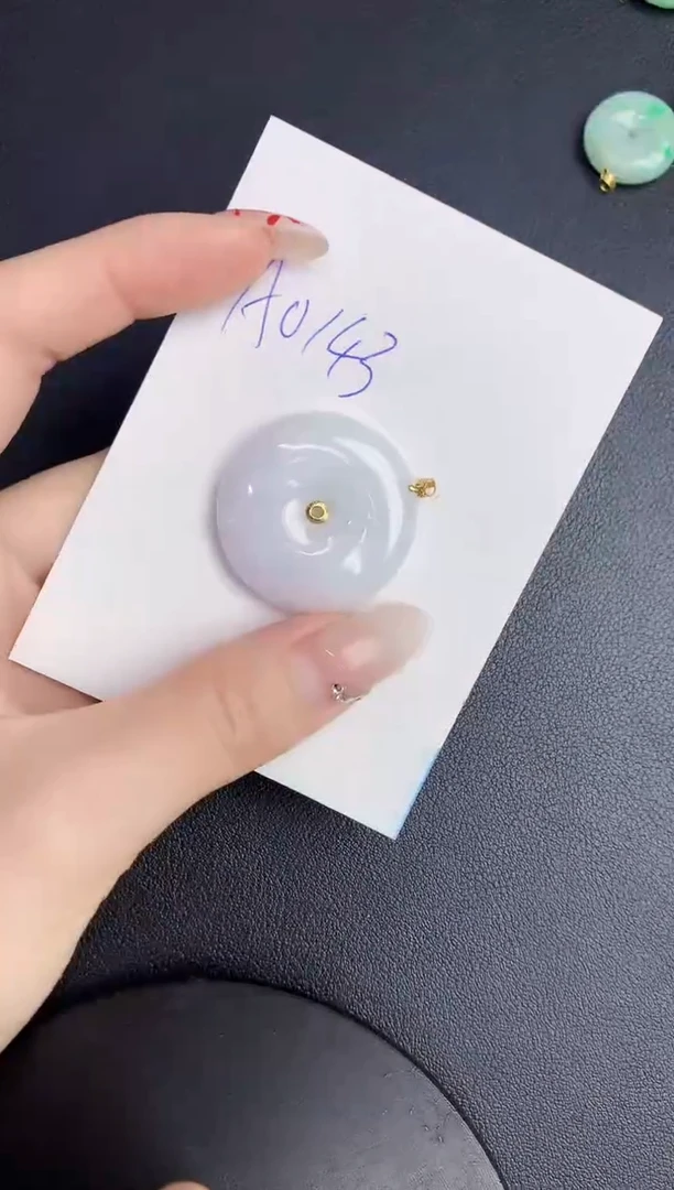 【闪购商品】翡翠颈饰18K金镶嵌0000000000