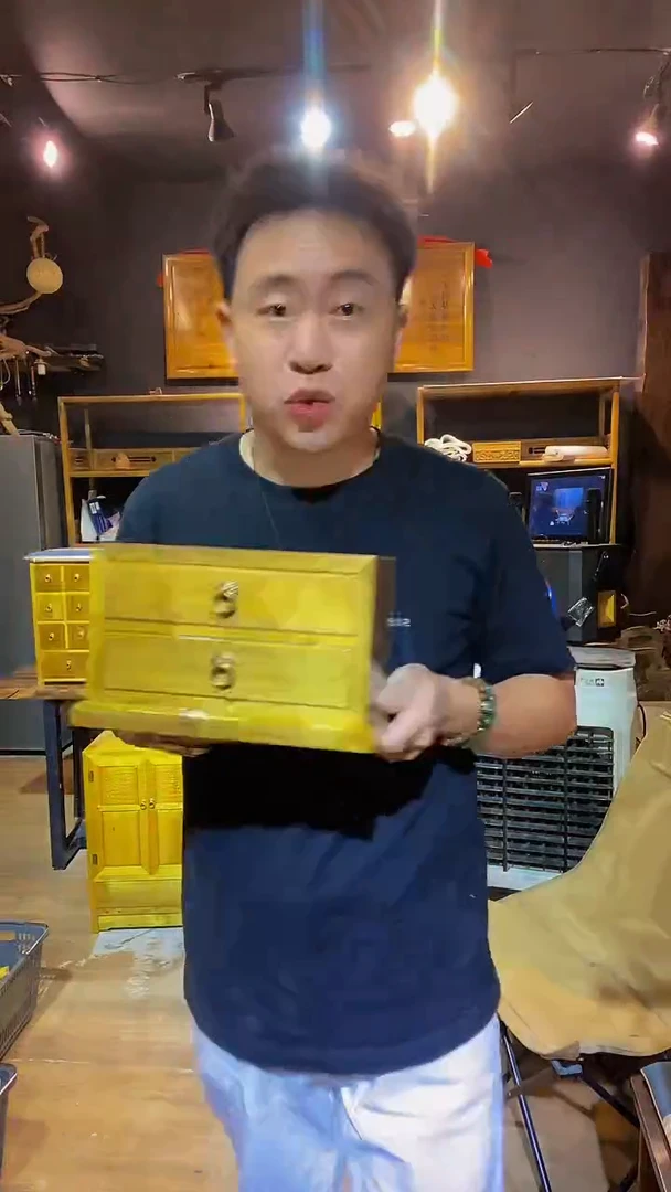 木金丝楠木制品双抽