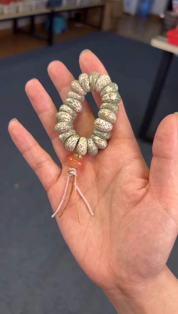 合金手链玛瑙/玉髓 13mm星月蒜瓣【时来运转】手捻