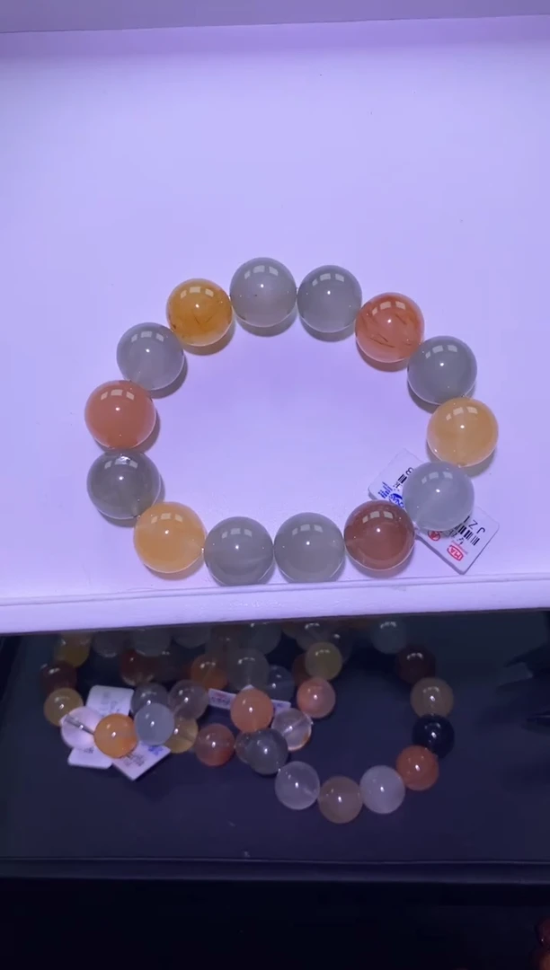 未镶嵌手链水晶兔毛-A30-多样性发其一