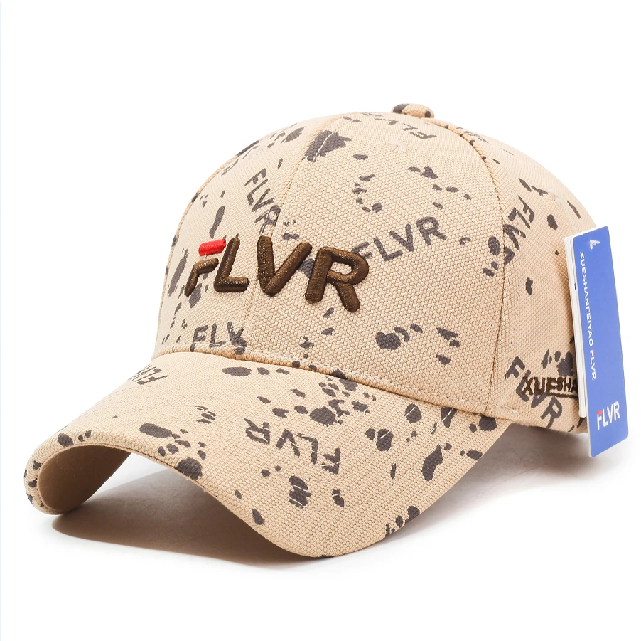 FLVR春季新款鸭舌帽子时尚大气高档洋气大款鸭舌帽高端正品棒球帽