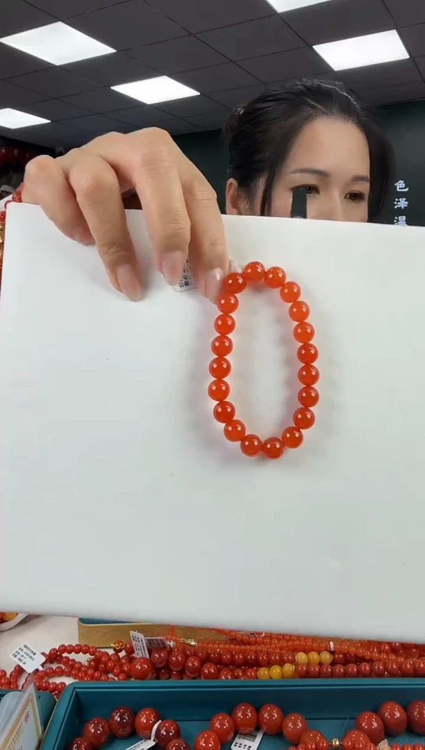 未镶嵌珠串南红玛瑙多样发其一/10/23625002280