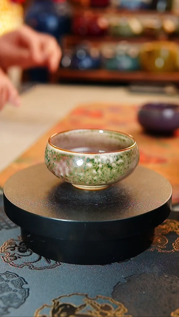 【闪购商品】瓷片214  禅定杯  何    