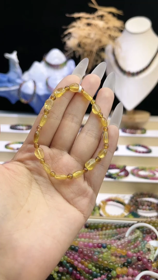 【闪购商品】碧玺/未镶嵌J碧玺手串多样性发货
