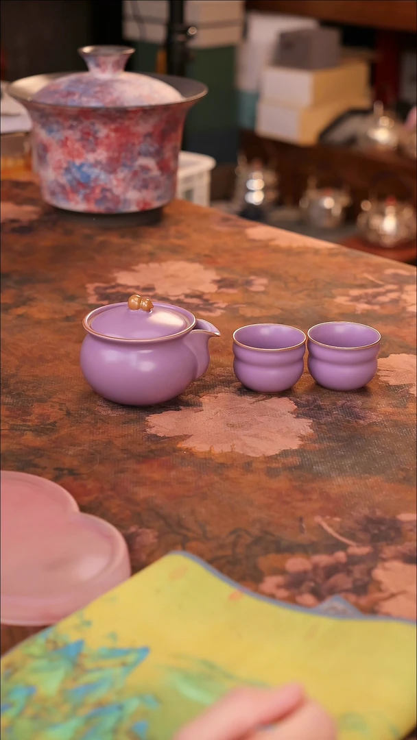 【闪购商品】陶瓷茶具（无礼盒无茶盘）@@A11875