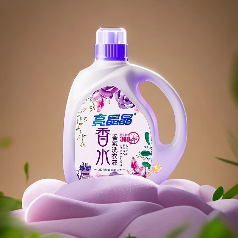 亮晶晶洗衣液梦境玫瑰香味家用持久留香补充装去渍专用家庭装