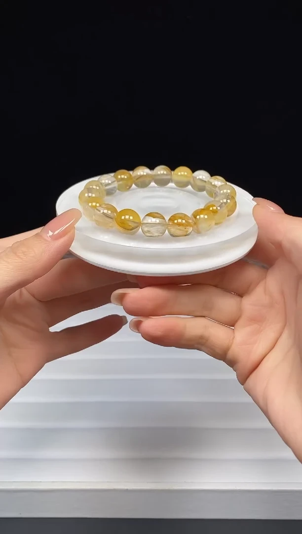 水晶手链未镶嵌多样性发其一；编号033