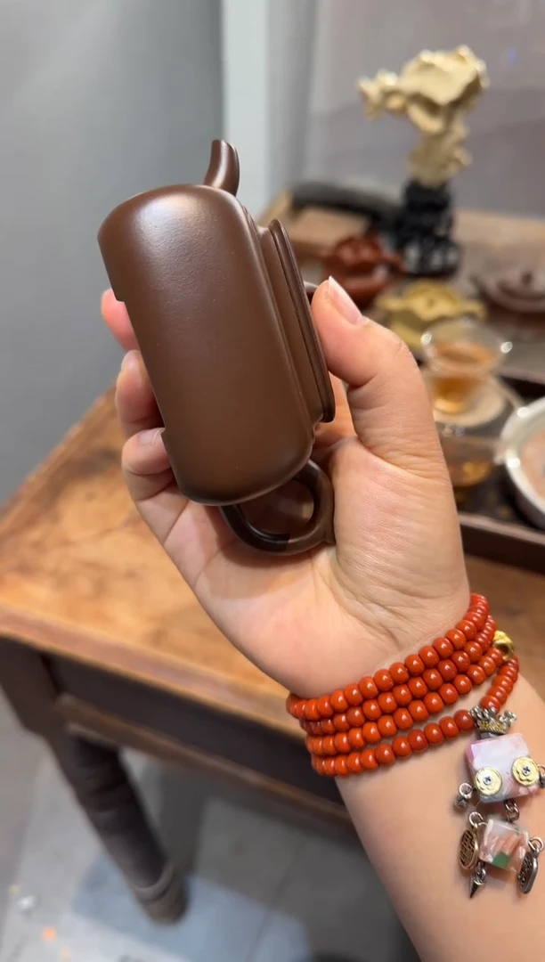 茶壶紫砂龙****】长四方 紫砂壶