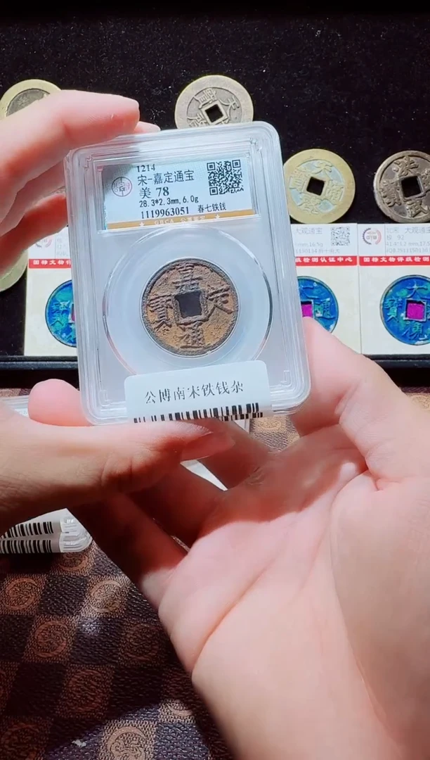 铁A663公博南宋铁钱(斐龍)嘉定春七