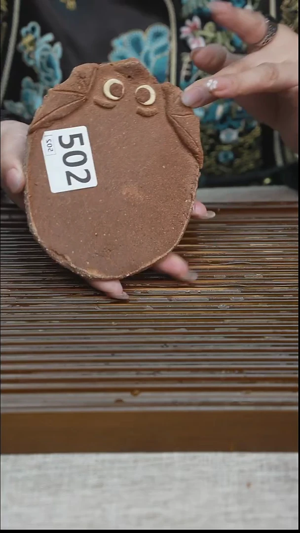 纯手工粗陶茶具每一只不一样