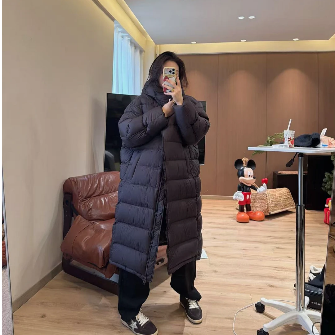 DR-横排连帽长款羽绒服