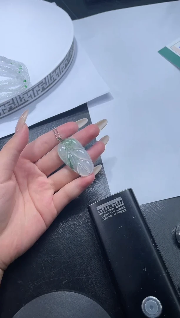 18K金镶嵌挂件翡翠故****弟FL122725