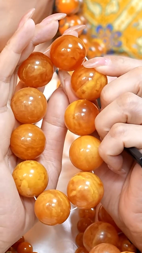 蜜蜡颈饰未镶嵌6782天然蜜蜡珠宝奇石云端妖孽全部保真