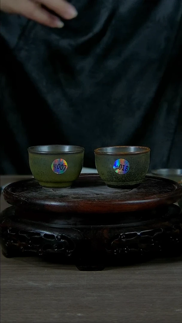 摆件景韵堂茶叶末釉瓷器