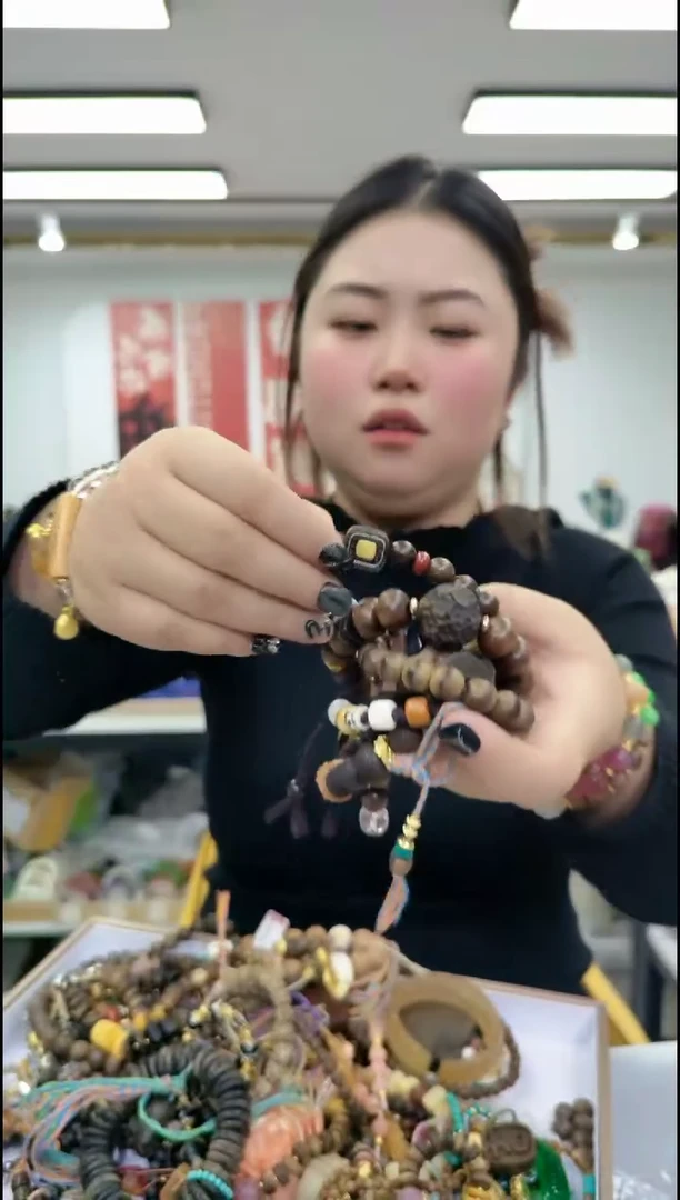 【闪购商品】香榧木1448 手链缘分发