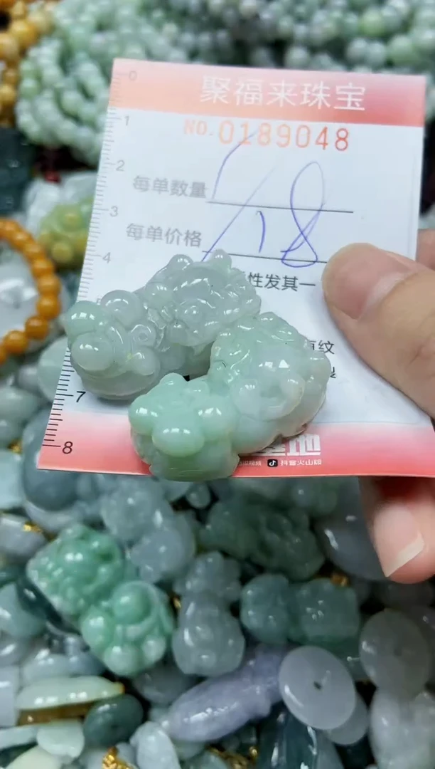 翡翠未镶嵌颈饰闪购0189048多样性发其一