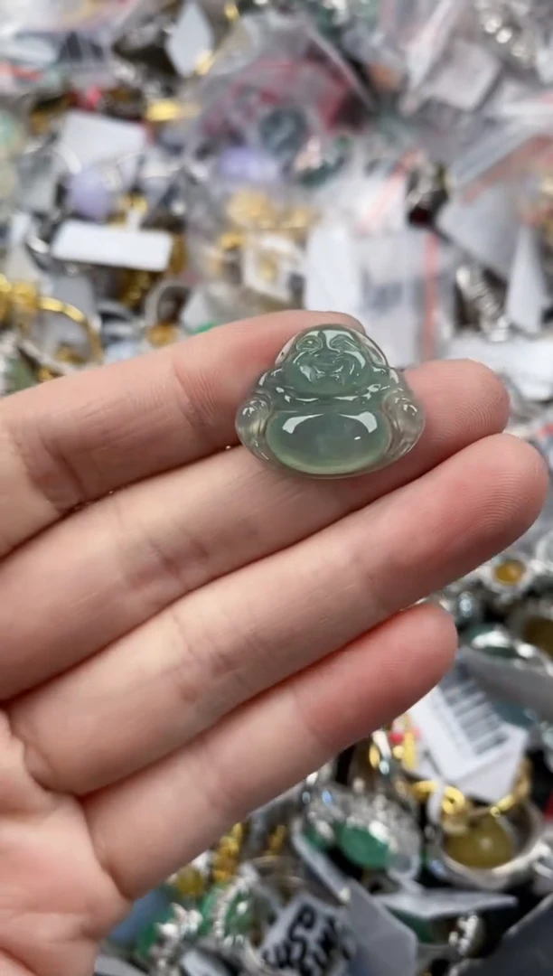 未镶嵌戒指翡翠333              10