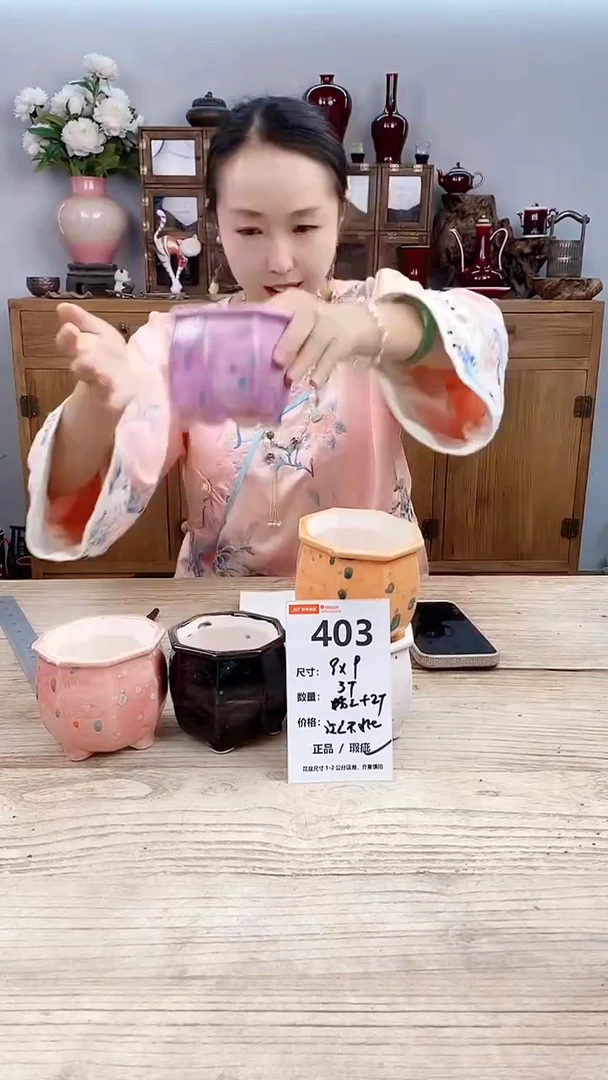 小玩子花盆直播号403