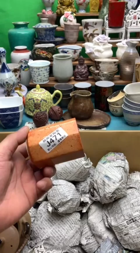 【闪购商品】盖碗海外回流瓷器