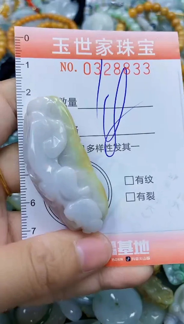 翡翠未镶嵌颈饰闪购0328833