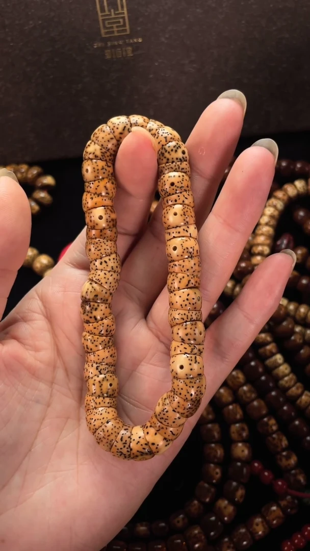 星月菩提手串精工级陈籽10*7大肠手持