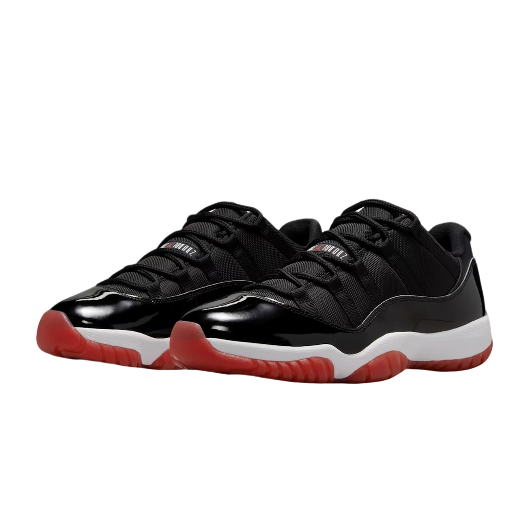 Nike/耐克官方正品air jordan 11 男子黑红休闲鞋 FV5104-006
