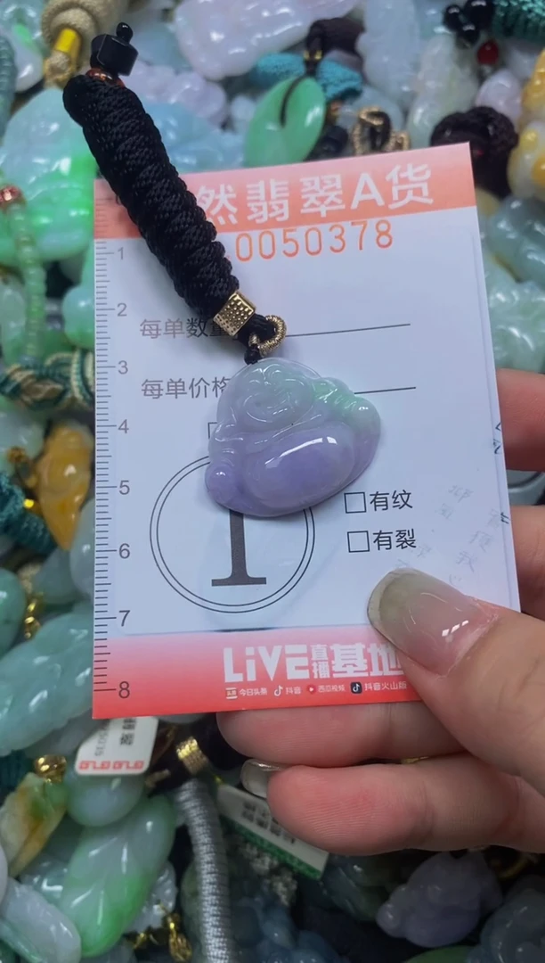 翡翠未镶嵌颈饰闪购0050378