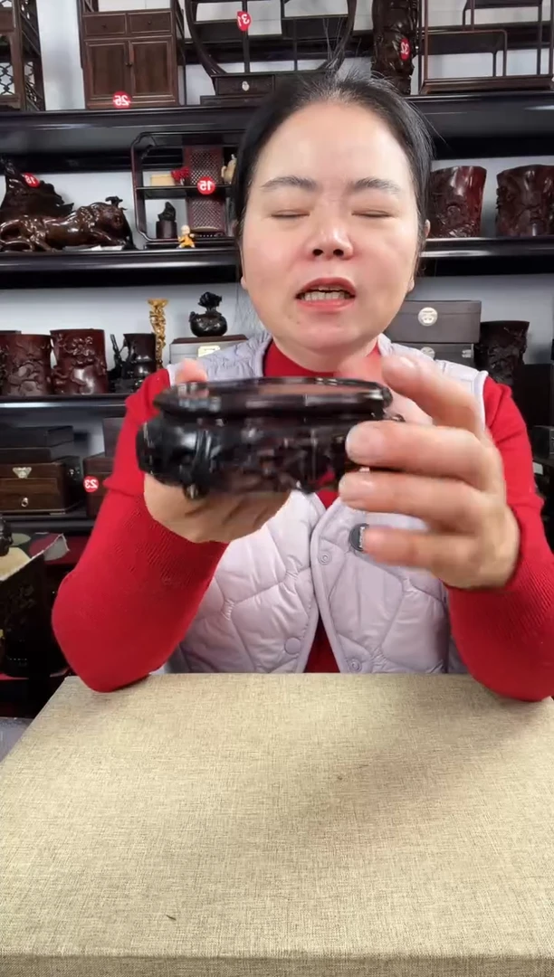 木322瑕疵老李红木工艺品