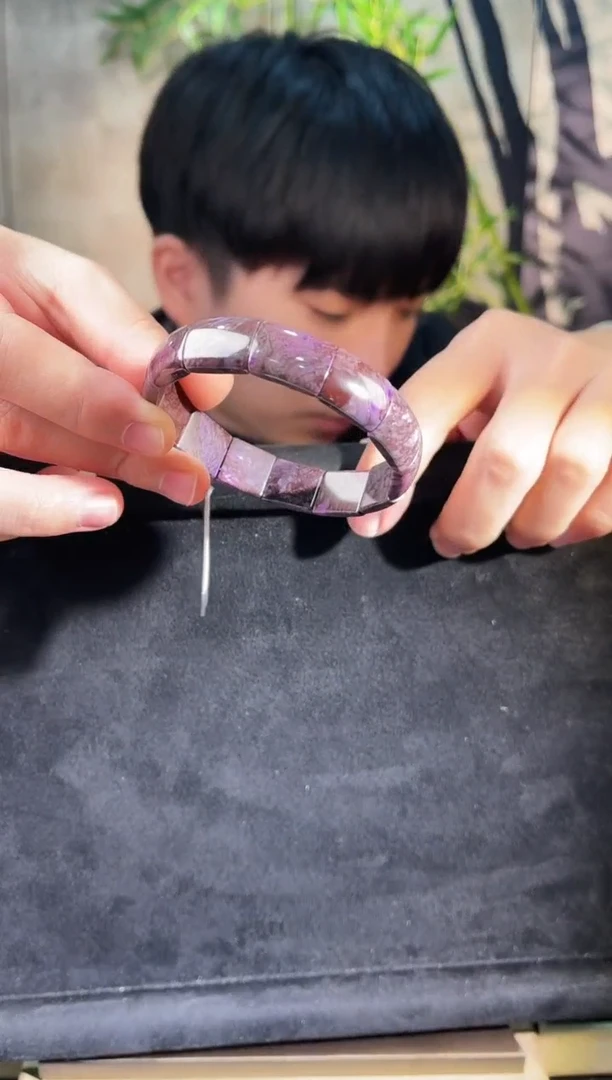 苏纪石（舒俱来）未镶嵌手排南非舒俱来老矿