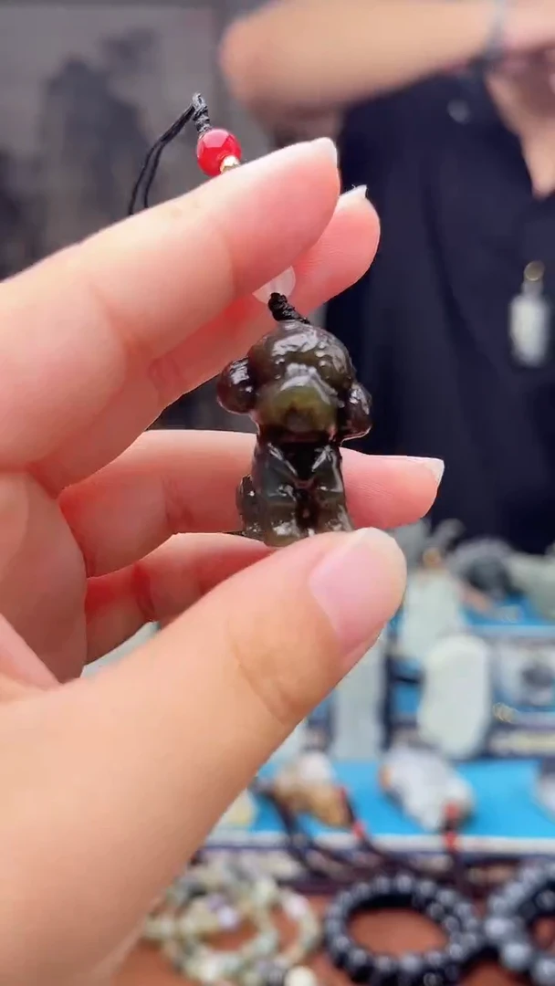 和田玉未镶嵌挂件1