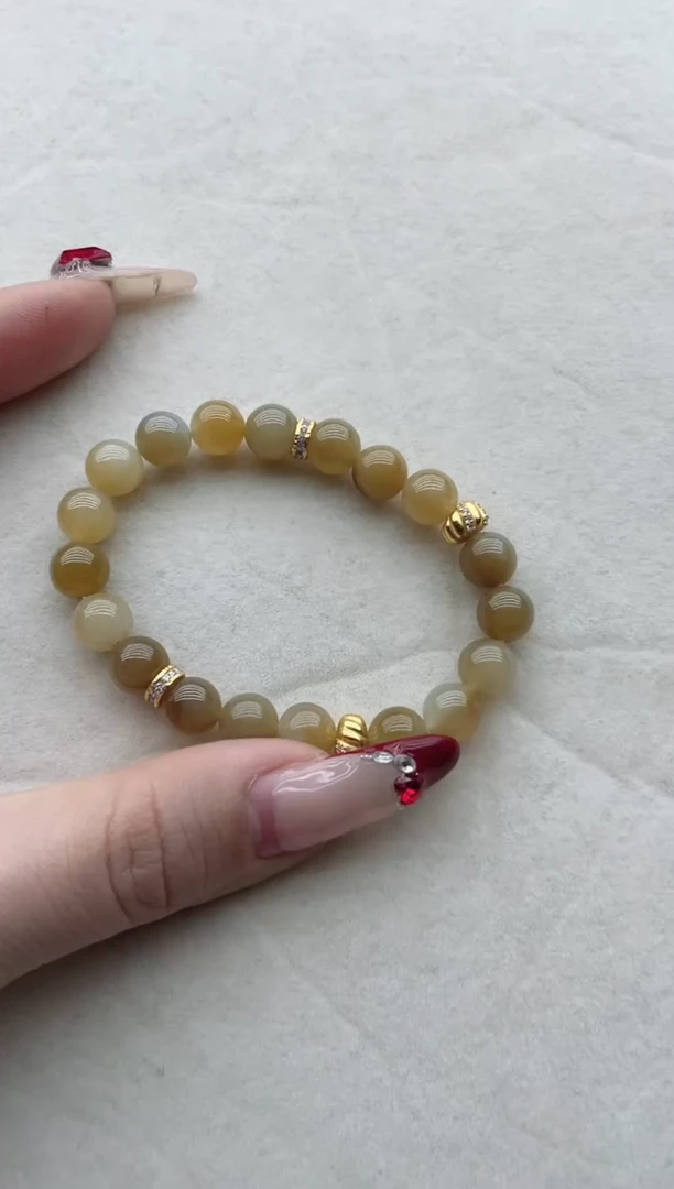 【闪购商品】和田玉手链未镶嵌A9