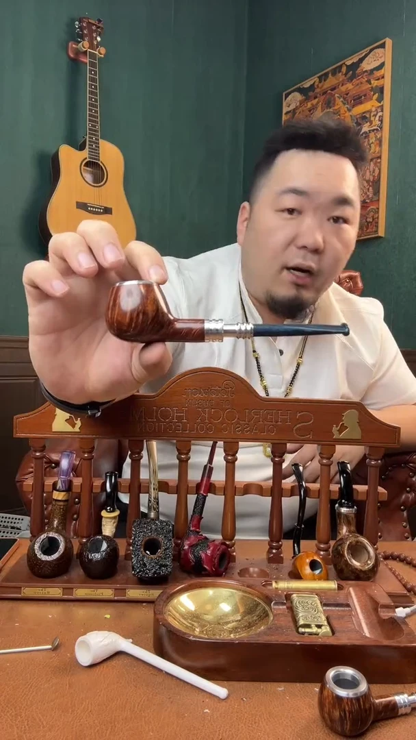 石楠木木雕款绍****司意大利进口石楠木烟斗