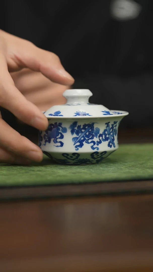 【闪购商品】杯柴窑青花破价福利