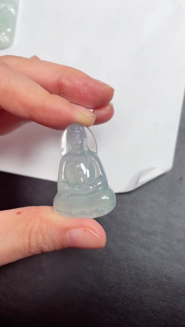 颈饰未镶嵌翡翠天然缅甸翡翠A货