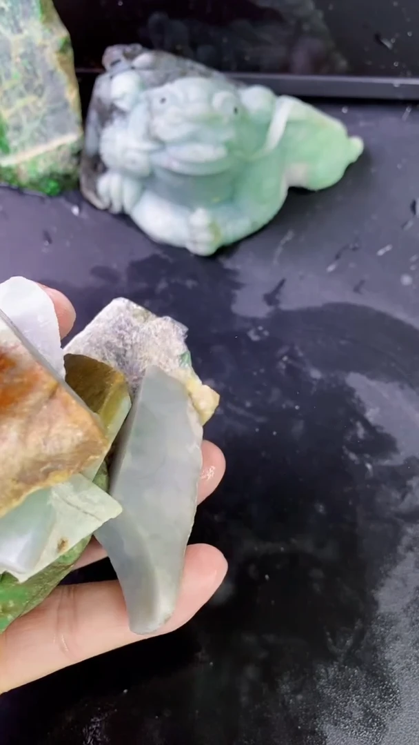 【闪购商品】翡翠颈饰未镶嵌261天然A货翡翠