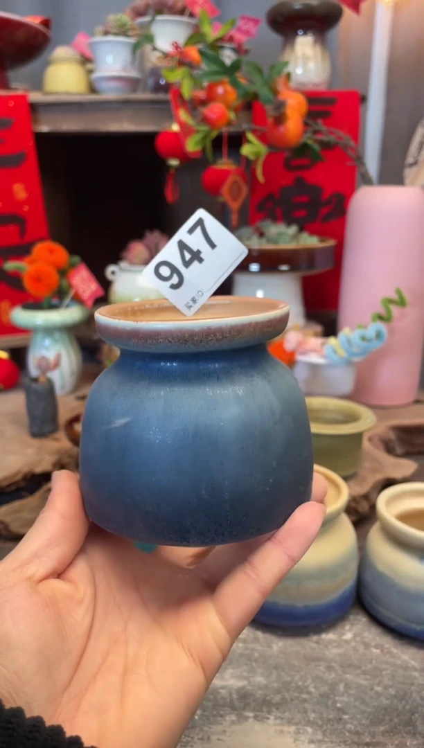 【闪购商品】摆件947知木小芳花盆