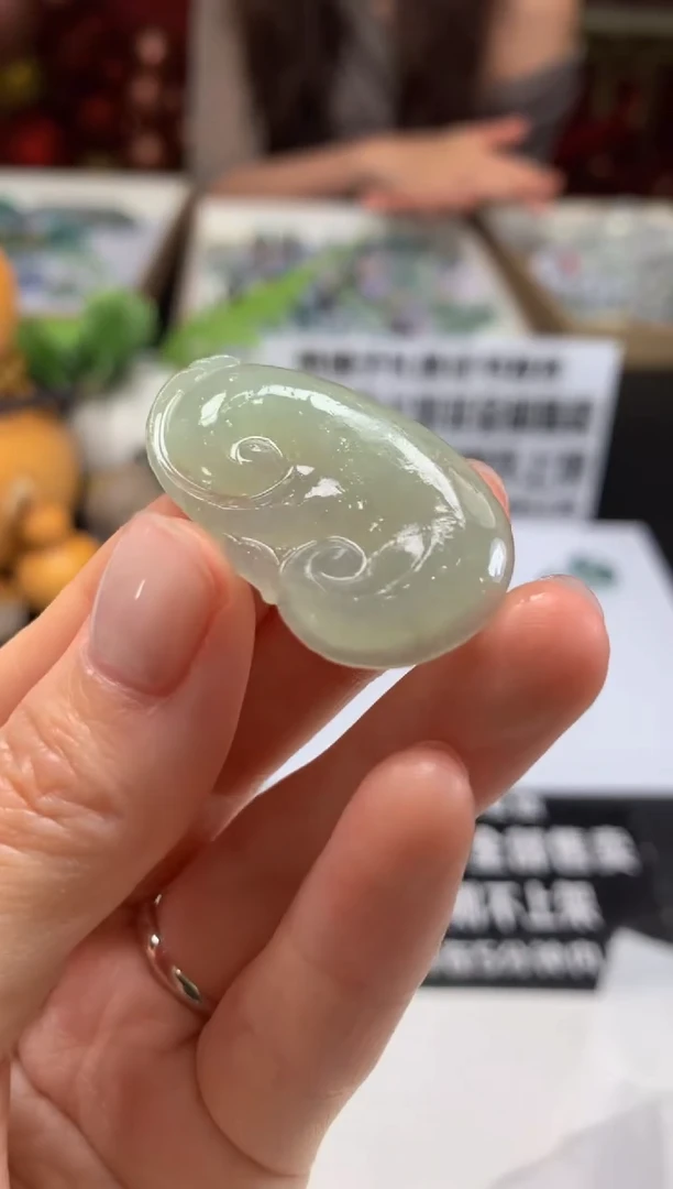 定制翡翠未镶嵌晨*光---23179