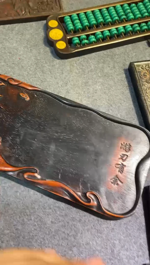 香榧木紫檀拆件雕刻板以直播间实物为准