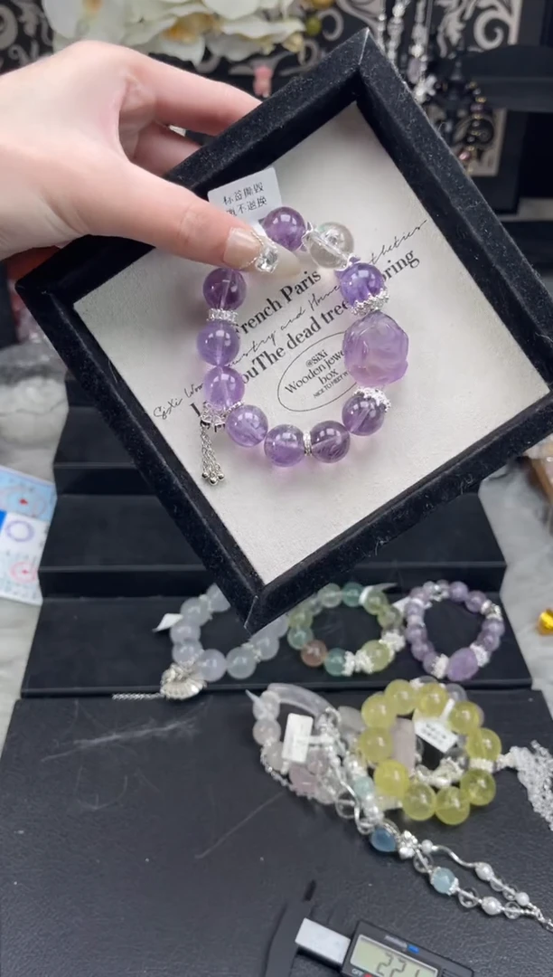 【闪购商品】水晶手链未镶嵌天然水晶 多样性发货