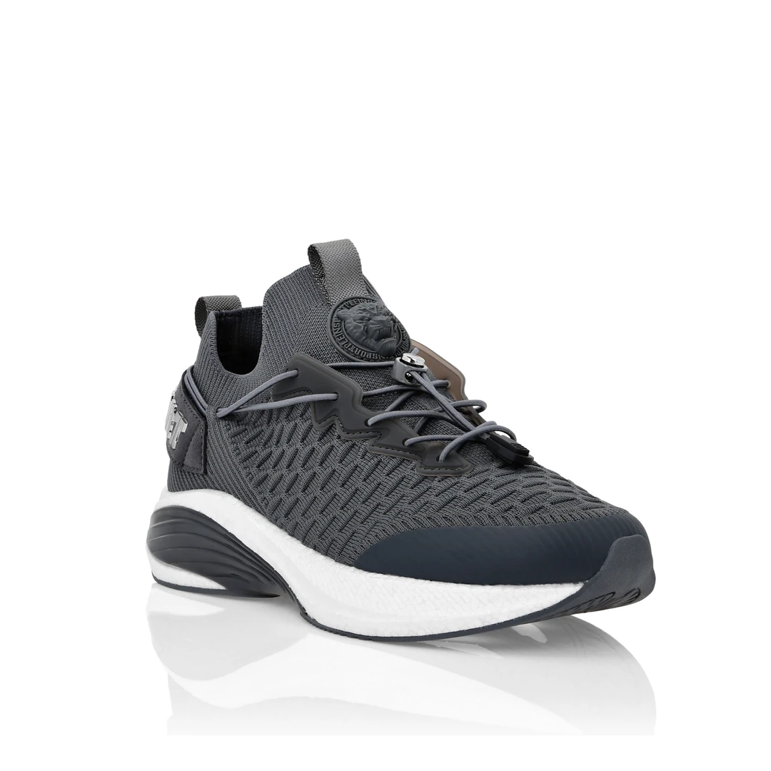 PHILIPP PLEIN 2025年春男女同款虎头徽标运动休闲跑鞋PLEINSPORT