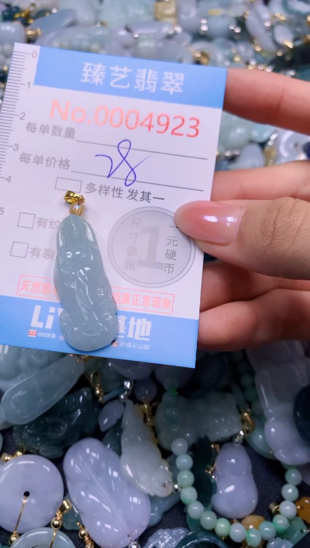 颈饰未镶嵌翡翠4923