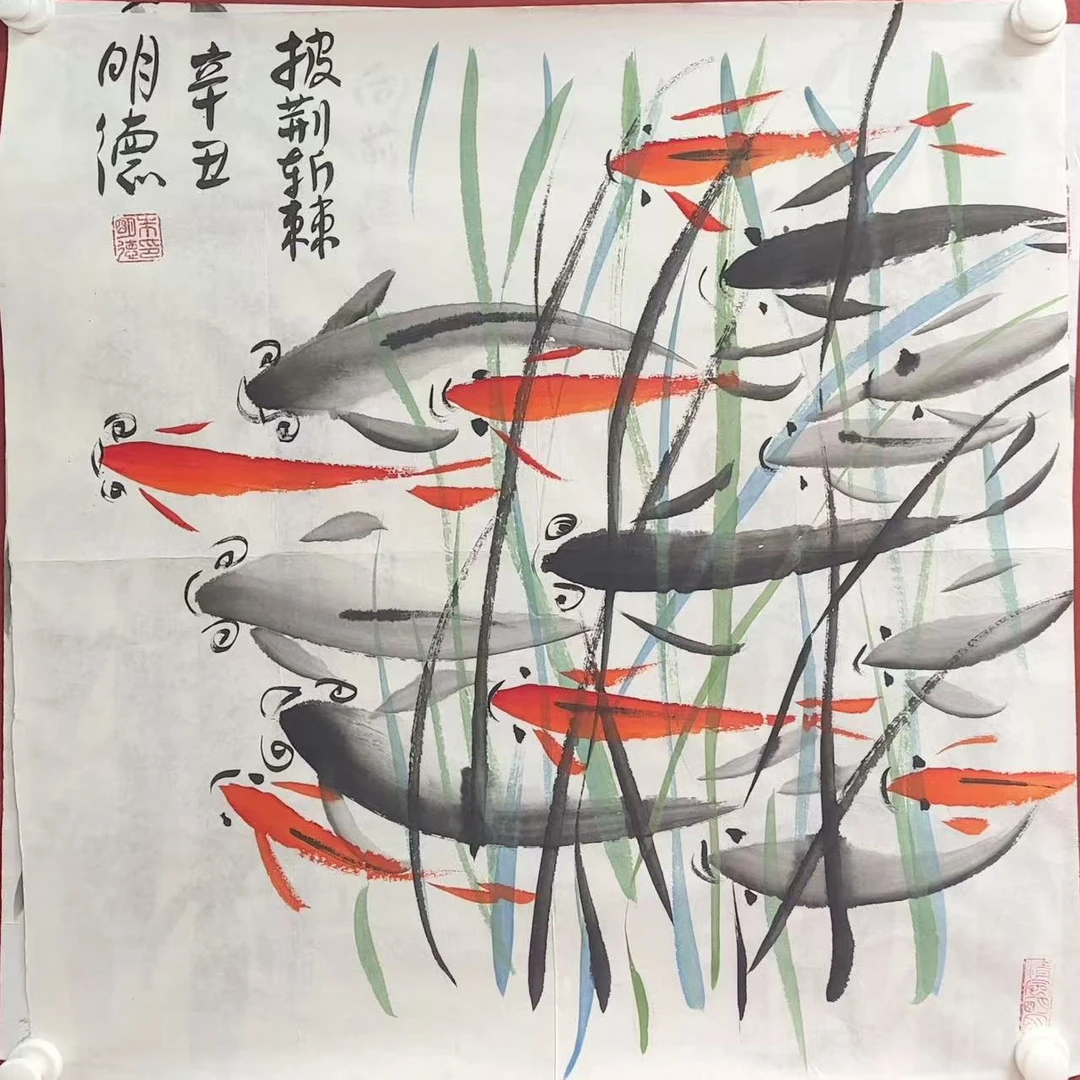 纯手绘国画作品8