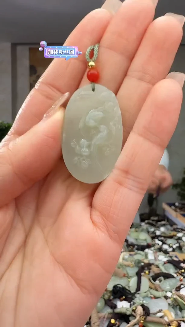 颈饰未镶嵌和田玉拍一发一多样性发货