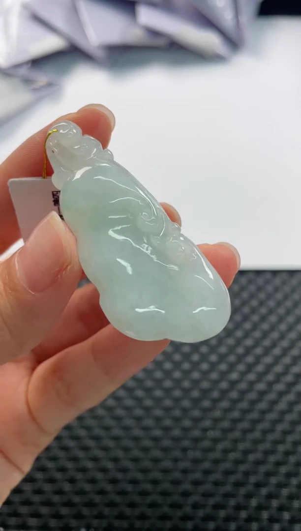 颈饰未镶嵌翡翠3542 如意