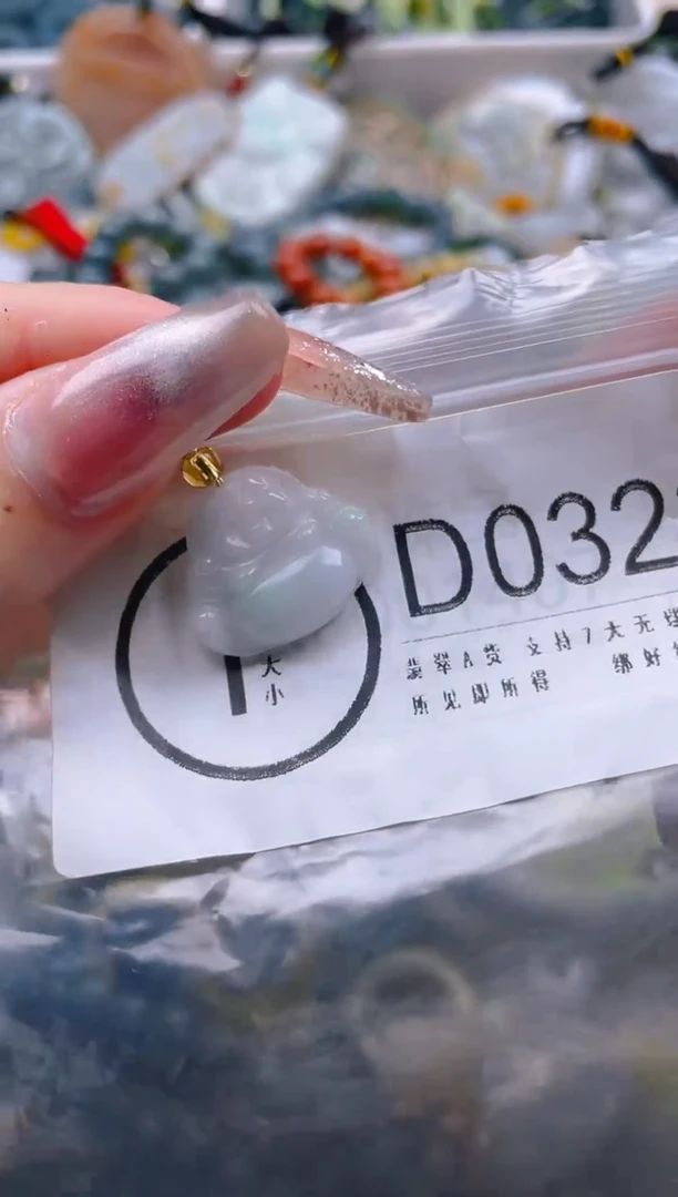 【闪购商品】翡翠颈饰未镶嵌/D/翡翠A货一图一物