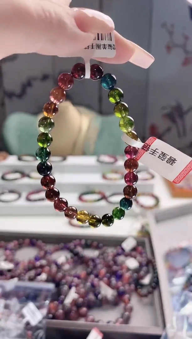 【闪购商品】碧玺单圈6.8*未镶嵌多人多样性发其一