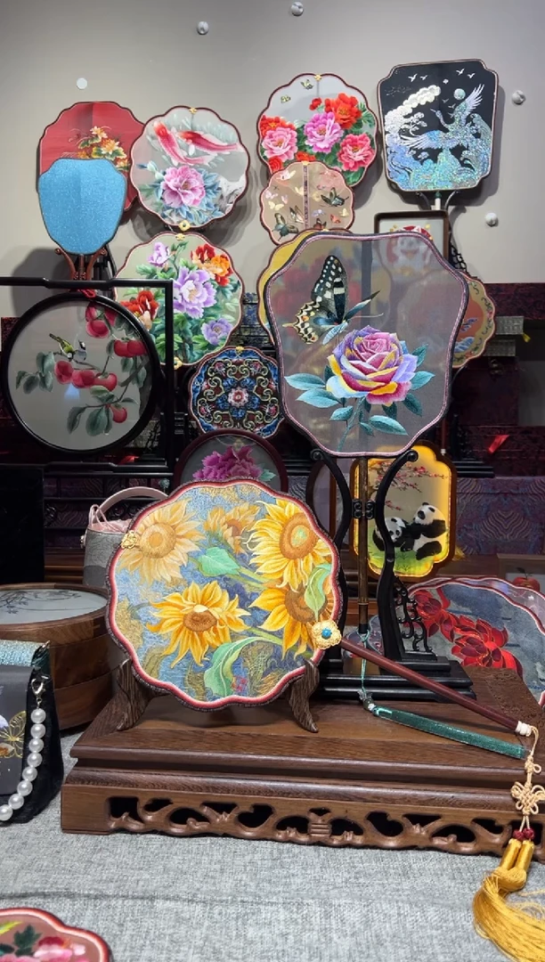 刺绣雪*纯手工苏绣双面绣