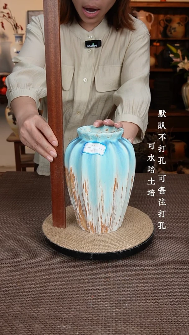 摆件027景德镇陶瓷花瓶