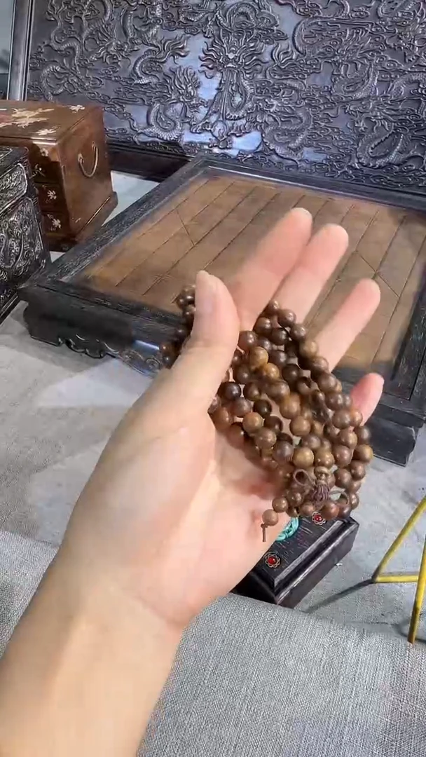 檀香紫檀（小叶紫檀）简*手串0.8